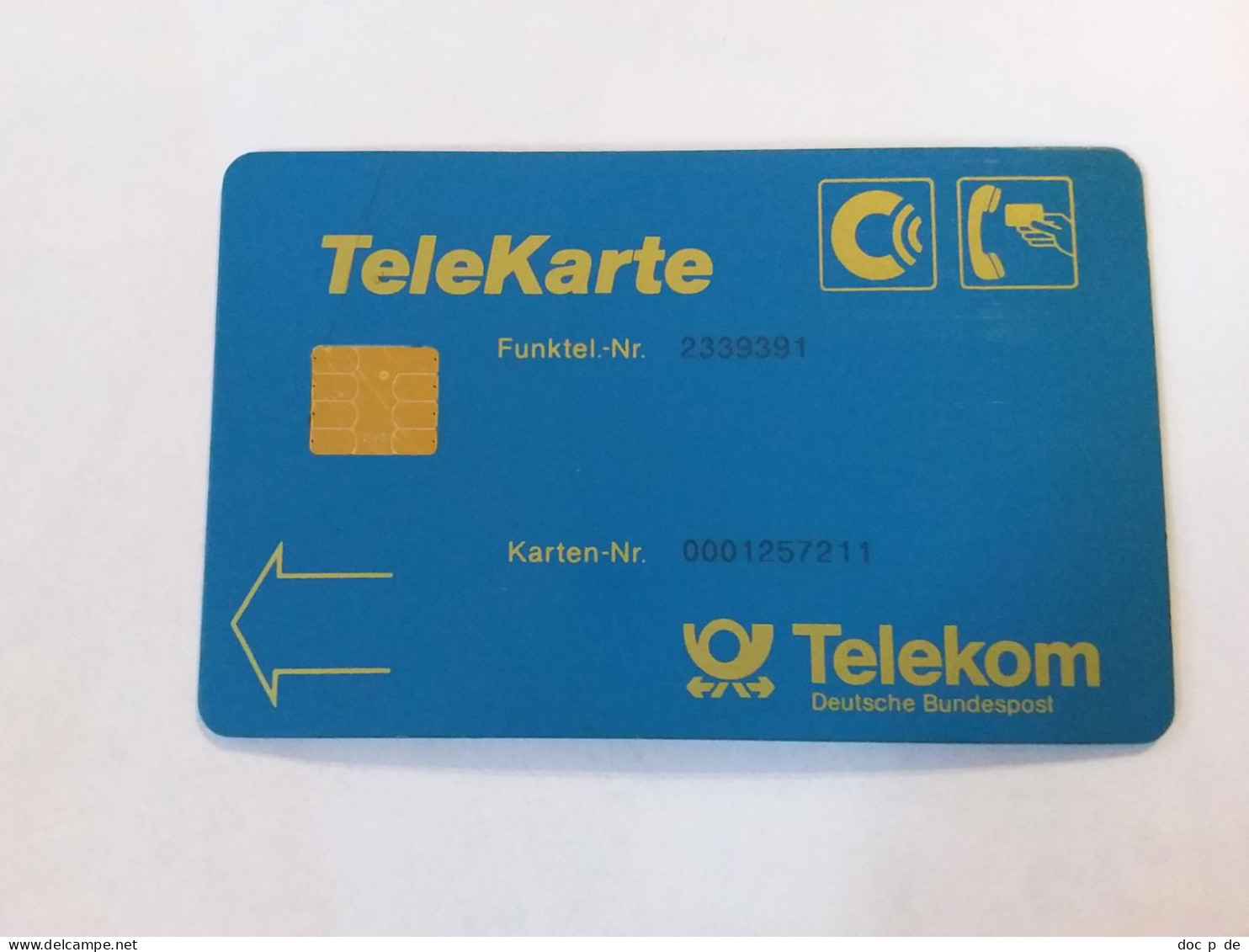 Germany - Telekom TeleKarte Und C-Netz Telefonkarte  - Old Card - Précurseurs