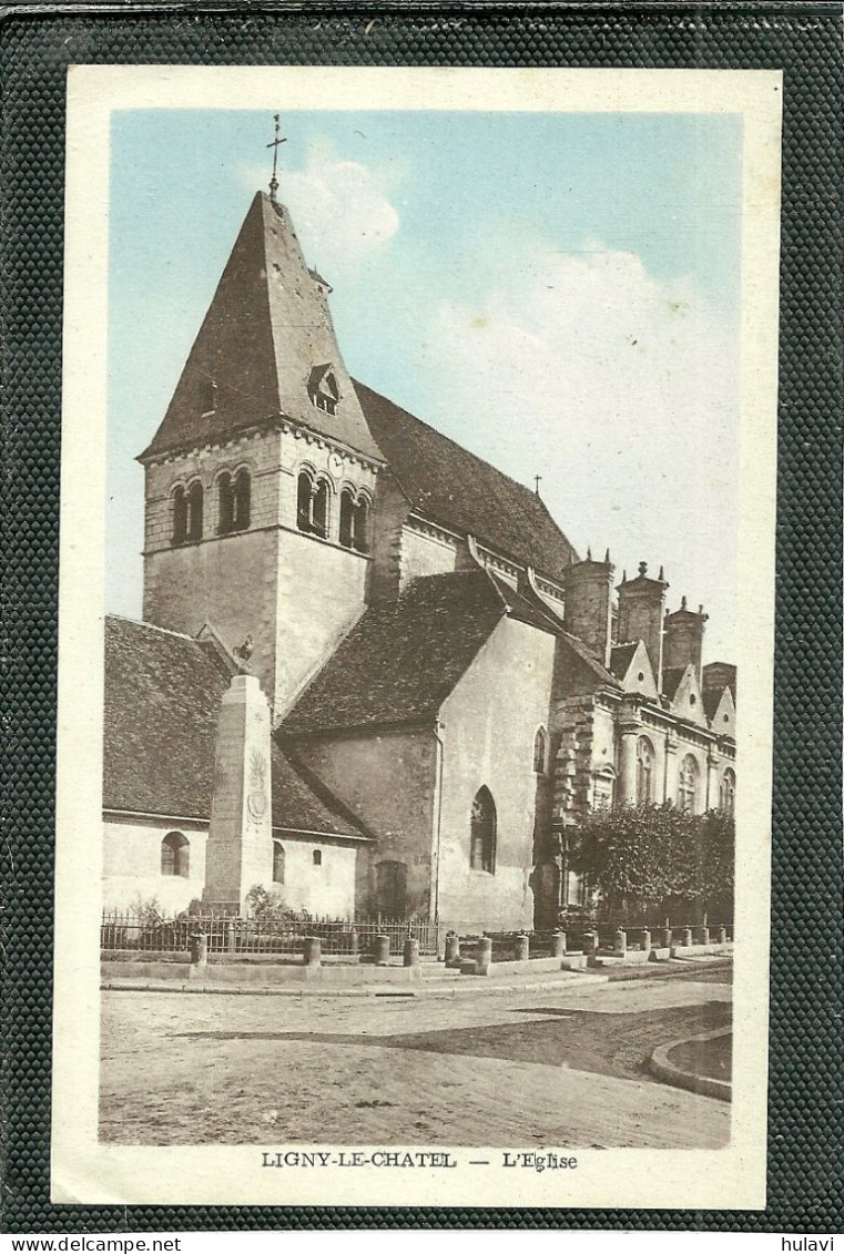 89  LIGNY LE CHATEL - L' EGLISE (ref A6358) - Ligny Le Chatel