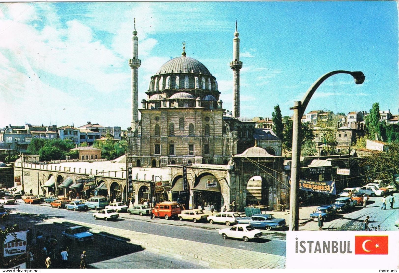 52205. Postal Aerea GALATA, Yolcu Salonu (turquia) 1984. Vista Istambul, Mezquita De Los Tulipanes - Briefe U. Dokumente