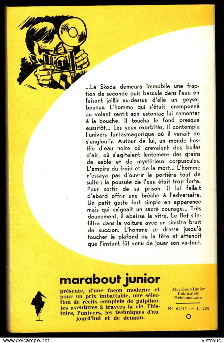 "Pas De Visa Pour Nick JORDAN", Par André FERNEZ - MJ N° 208 - Espionnage - 1961. - Marabout Junior