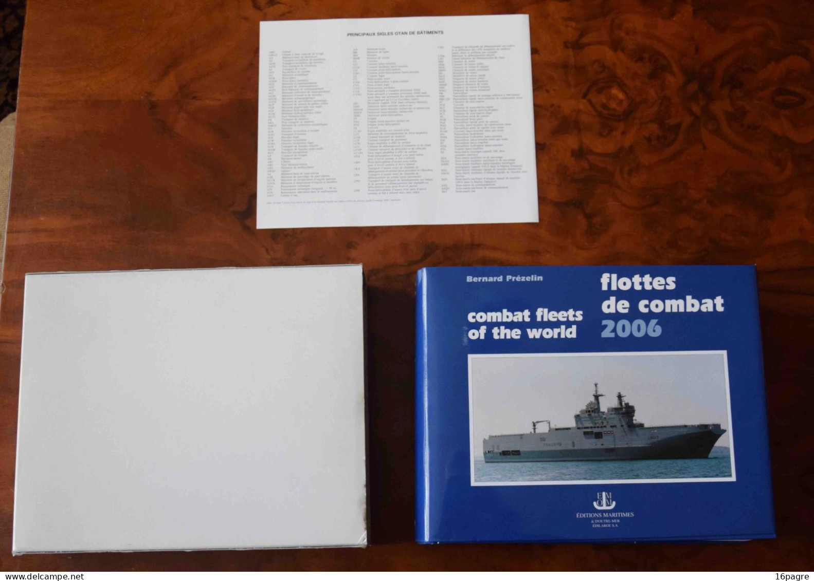 SUPERBE ÉDITION DE FLOTTES DECOMBAT 2006. PRÉZELIN. ÉDITIONS MARITIMES. COMME NEUF. MARINE, ROYALE, BÂTIMENTS DE GUERRE - Boats