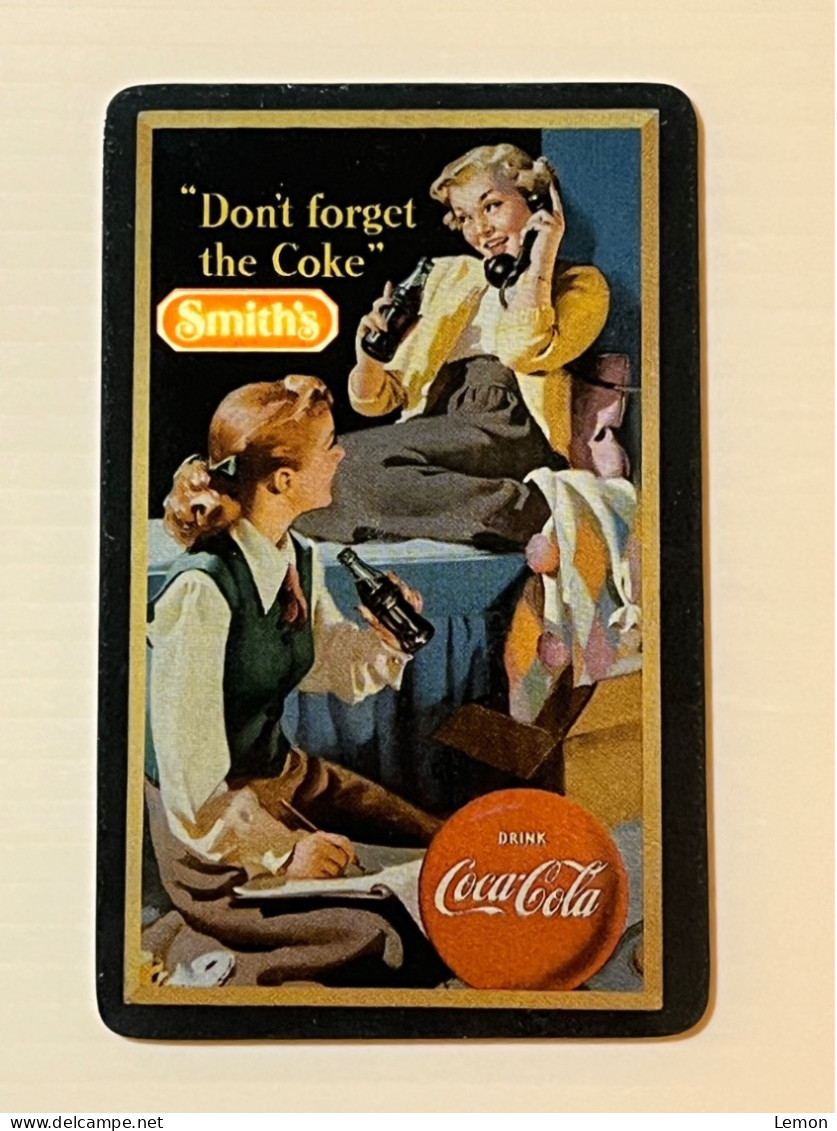 Mint USA UNITED STATES America Prepaid Telecard Phonecard, Smith’s Don’t Forget Coke Coca Cola Sample Set Of 1 Mint Card - Collections