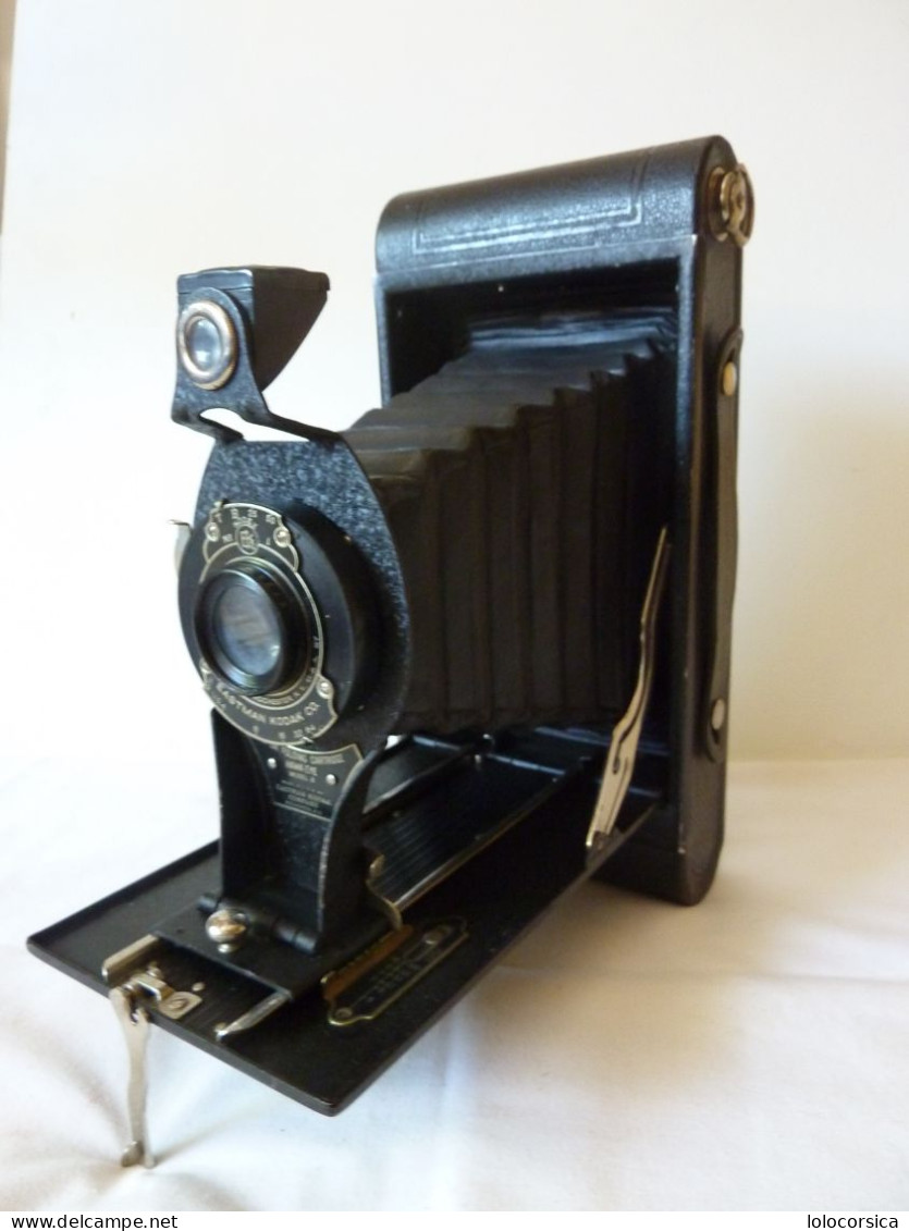 Appareil Pliant Folding 9x12 Kodak Junior , Nr 3A  Objc B;Bering . Année 1907.tres Bon Etat. - Appareils Photo