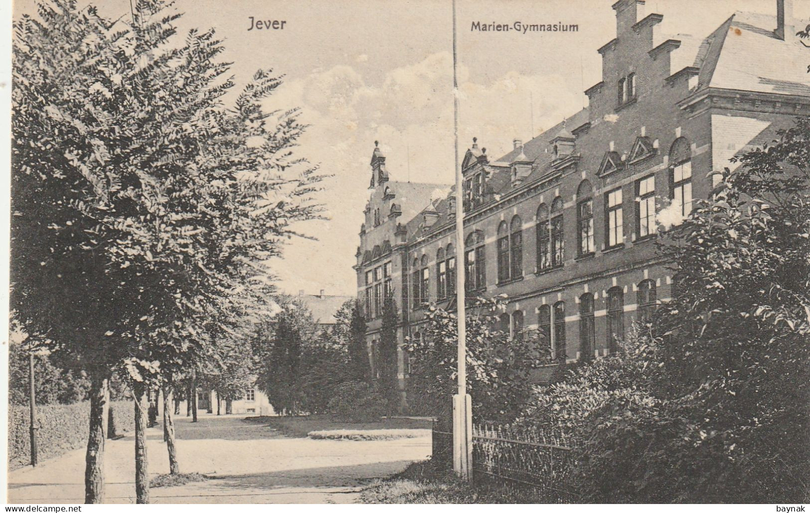 DE73  --  JEVER  --  MARIEN - GYMNASIUM    --  OSTFRIESLAND  --  1918 - Jever