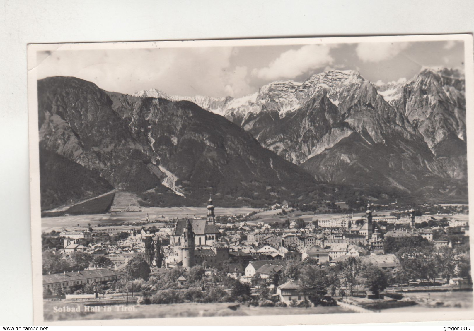 D6415) Solbad HALL In TIROL 23.3.1948 - Hall In Tirol