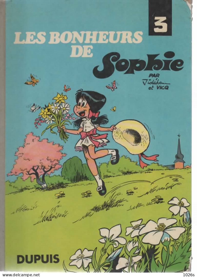 B.D.SOPHIE - LES BONHEURS DE SOPHIE -  E.O. 1969 - Sophie