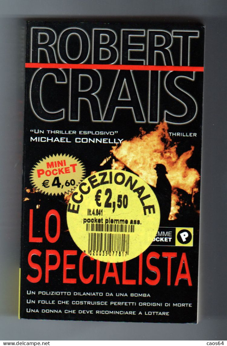 Lo Specialista Robert Crais Piemme 2002 - Gialli, Polizieschi E Thriller