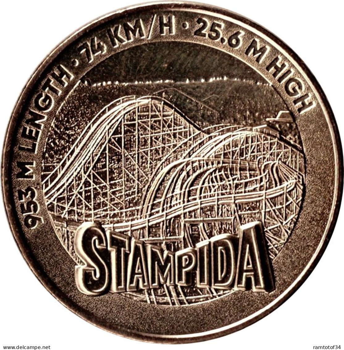 2023 MDP345 - SALOU - Port Aventura World 4 (Stampida) / MONNAIE DE PARIS - 2023