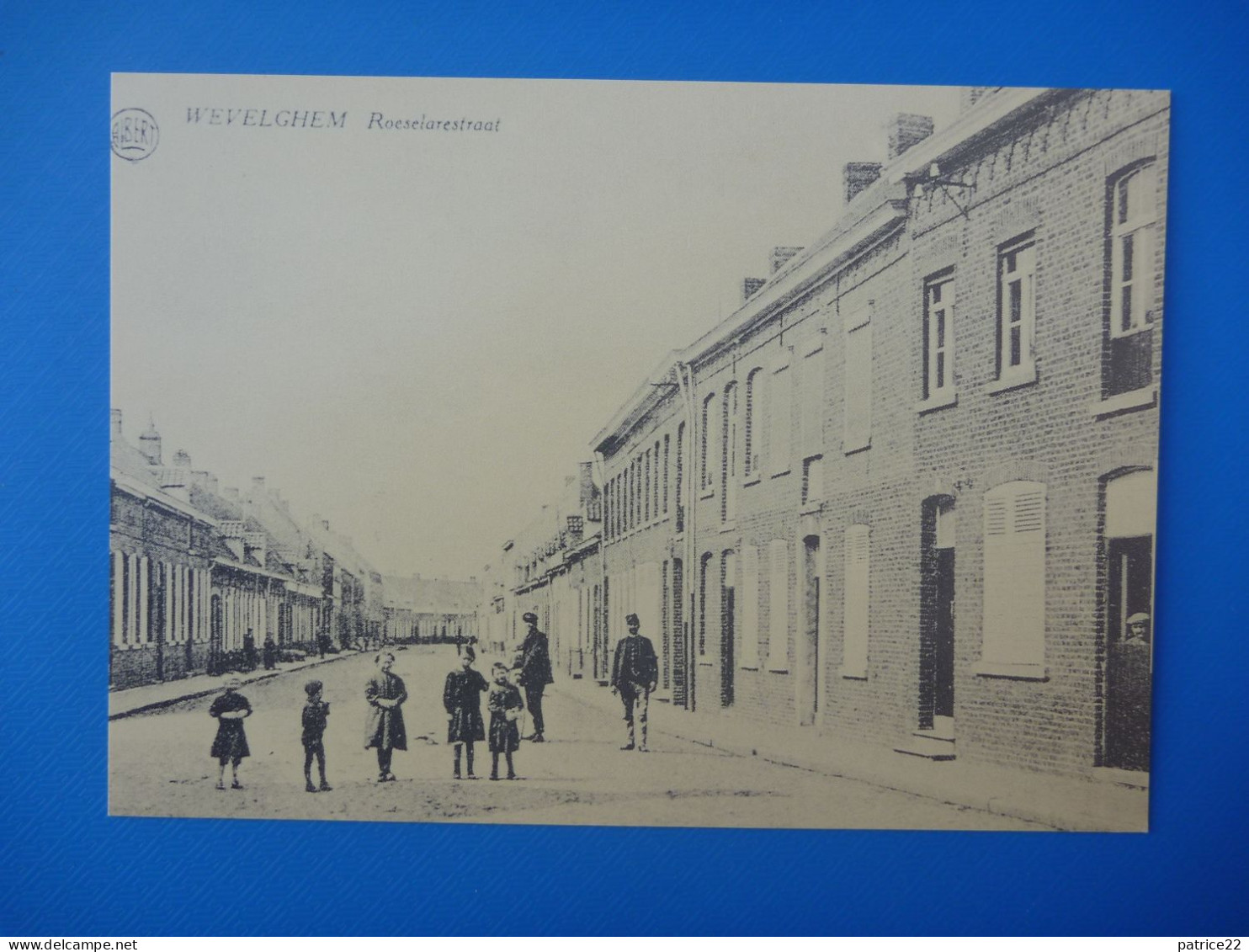 CPSM Non écrite - WEVELGHEM ROESELARESTRAAT OMSTREEKS 1910 - Wevelgem