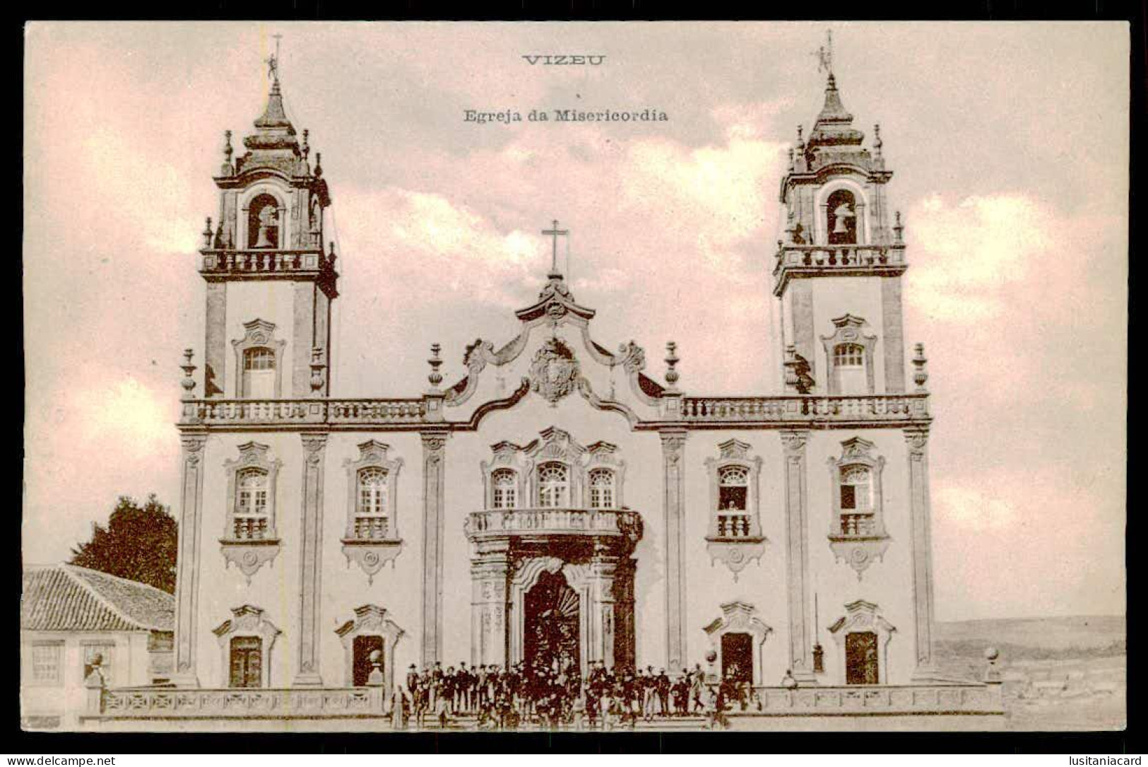 VISEU - Egreja Da Misericordia.  ( Ed. P. Borges K25 ) Carte Postale - Viseu