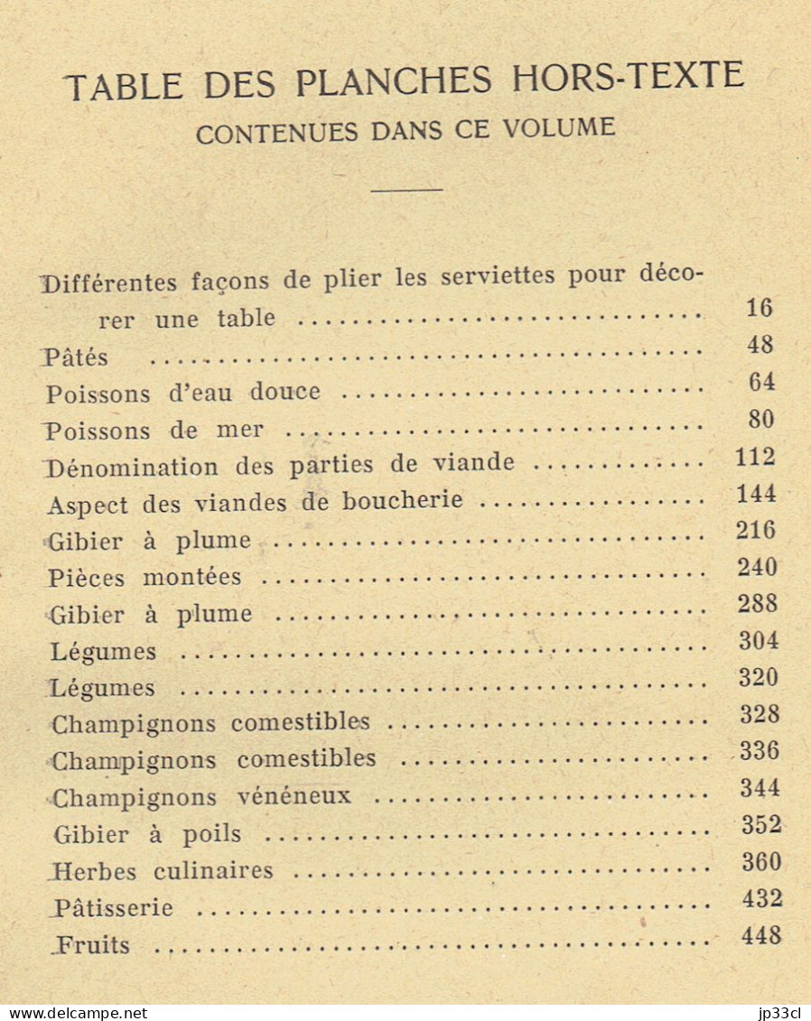 La Cuisine Moderne Illustrée (Collectif, Éd. Aristide Quillet, Sans Date, 602 Pages) - Enzyklopädien
