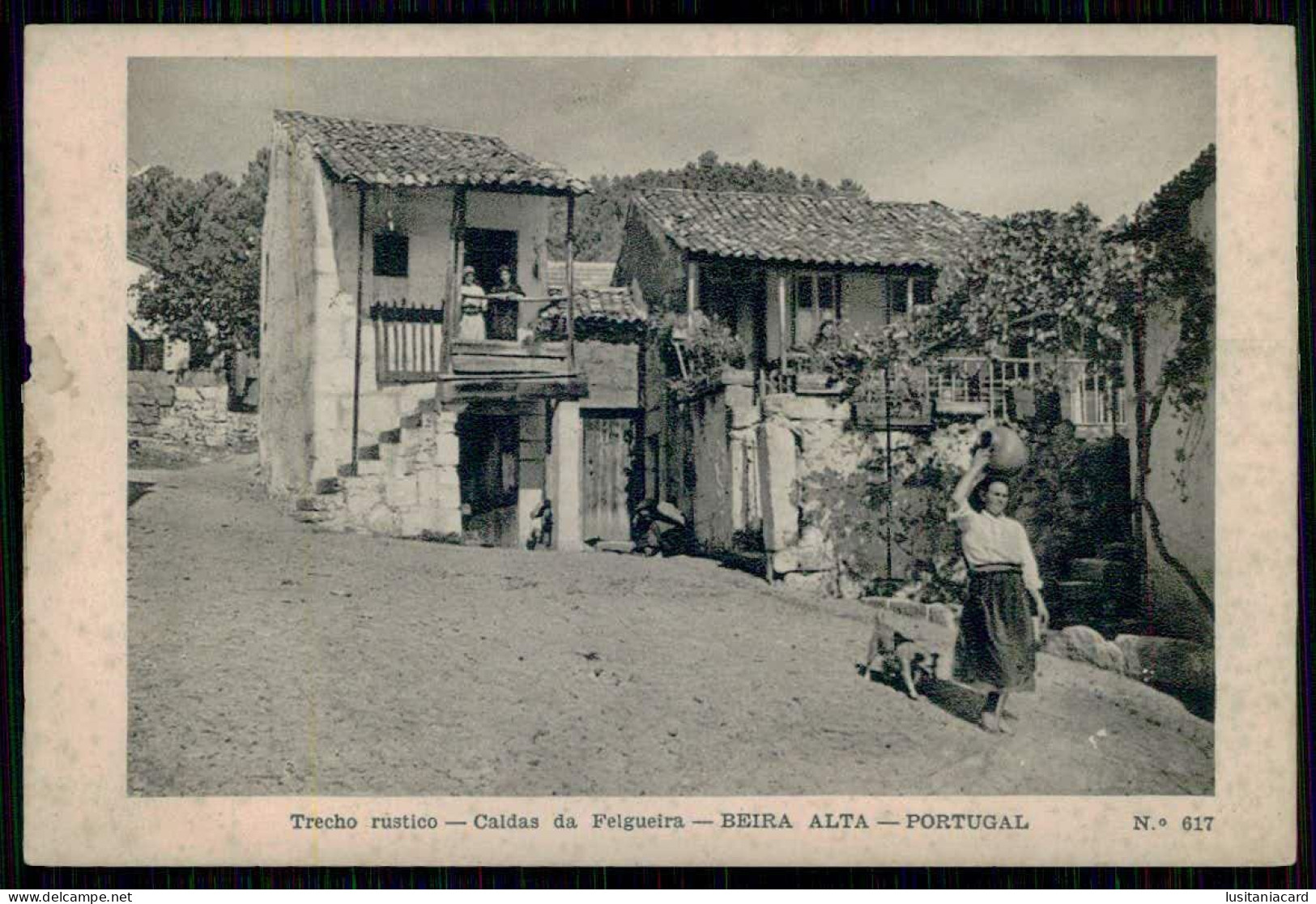 NELAS - CALDAS DA FELGUEIRA - Trecho Rustico. ( Ed. M.C. Nº 617 ) Carte Postale - Viseu