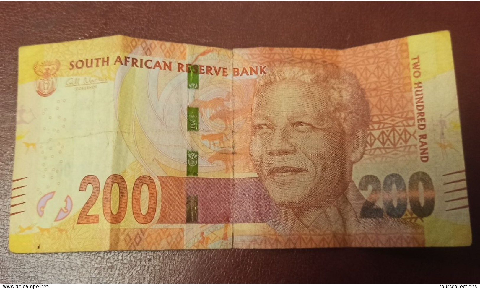 GROS BILLET De BANQUE AFRIQUE DU SUD Nelson MANDELA De 2012 - 200 RAND  PICK 137 Gill Marcus - Sudafrica