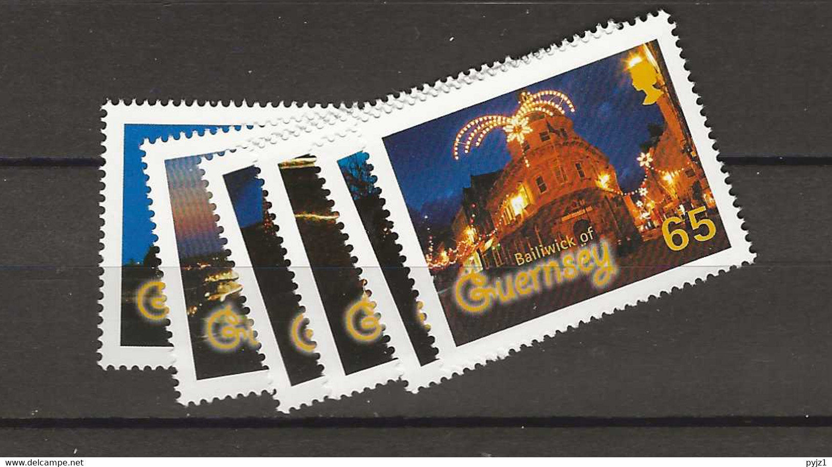 2001 MNH Guernsey Mi 907-12 Postfris** - Guernesey