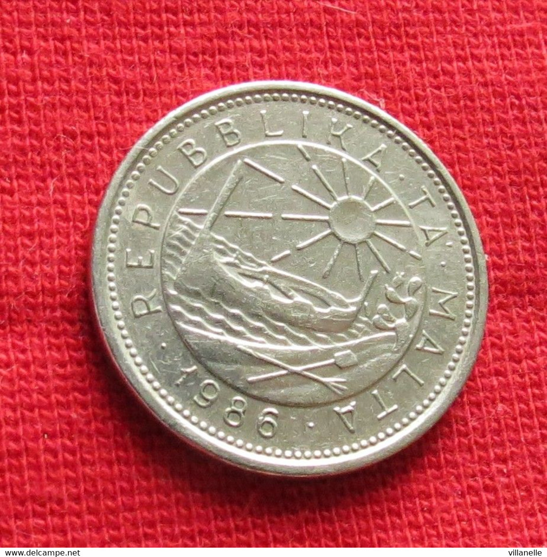 Malta 10 Cents 1986 W ºº - Malta