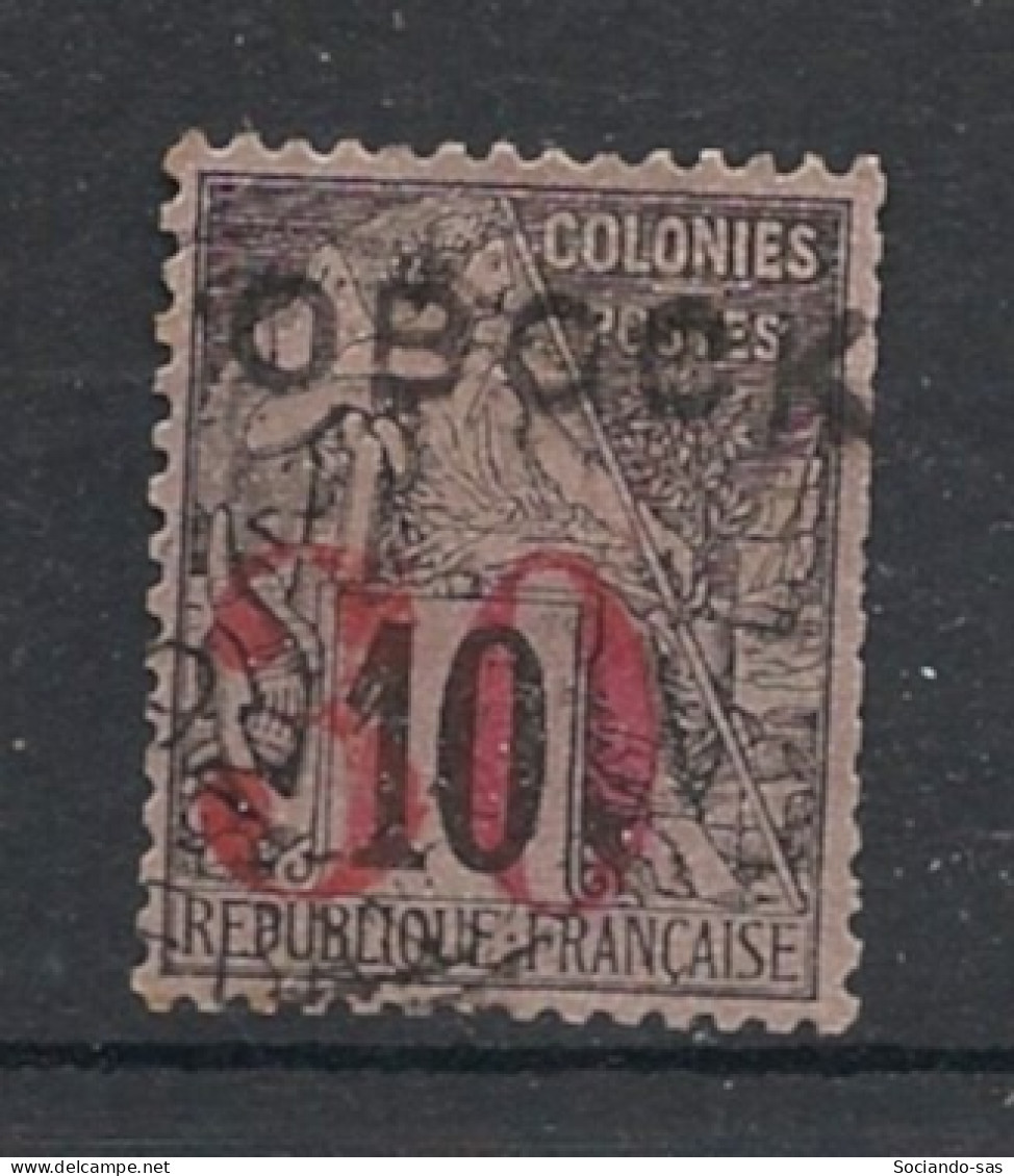 OBOCK - 1892 - N°YT. 28 - Type Alphée Dubois 30 Sur 10c - Oblitéré / Used - Used Stamps