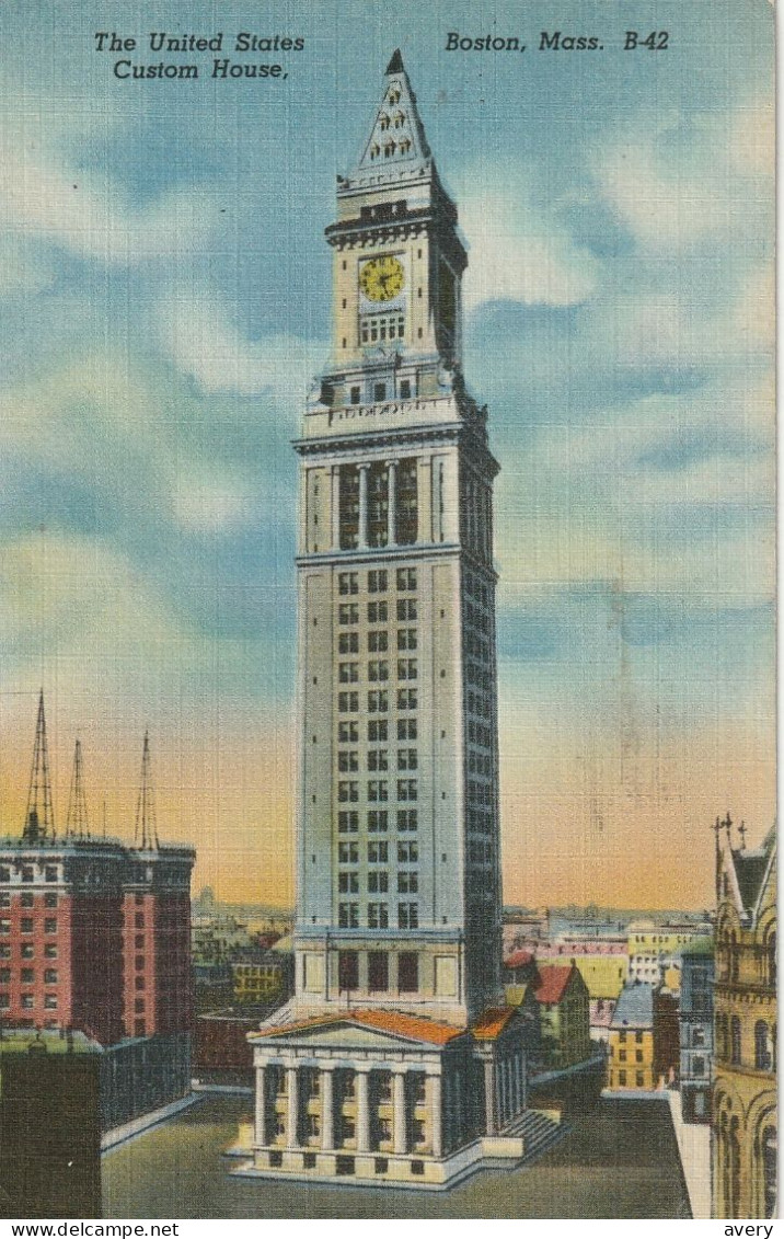 The United States Custom House, Boston, Massachusetts - Boston