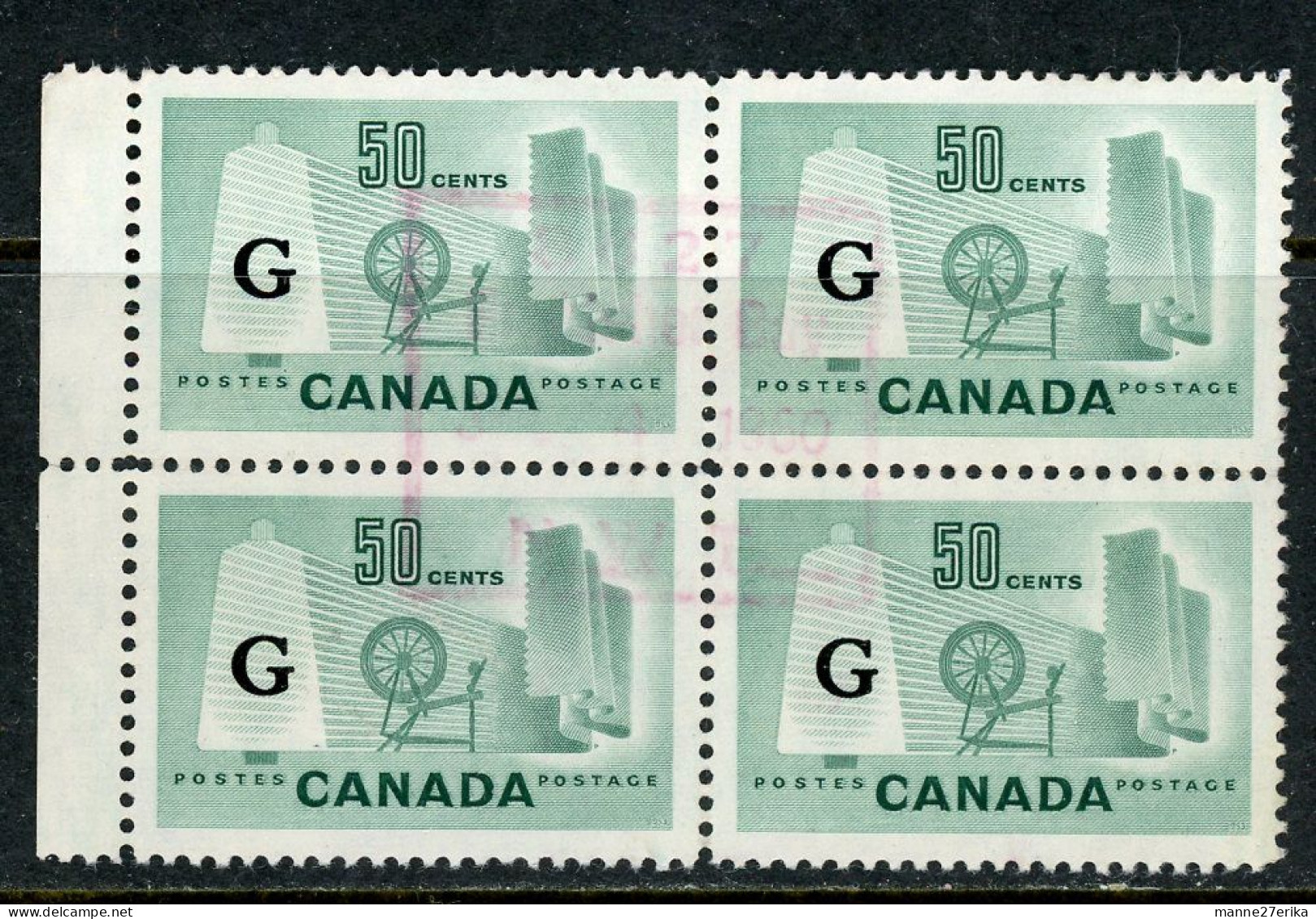 Canada 1953 USED Textile Industry - Oblitérés