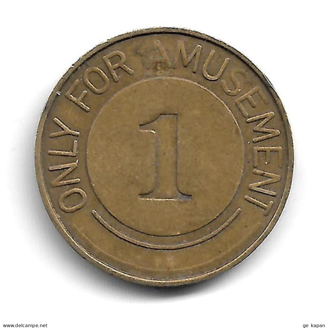 GREECE JK Token Only For Amusement Ø23.5mm - Casino