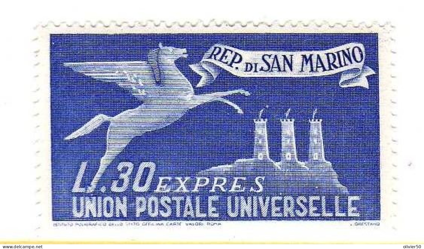 Saint-Marin - (1946)   -  Express-  30 L. Pegase -Neufs** - MNH - Sellos De Urgencia