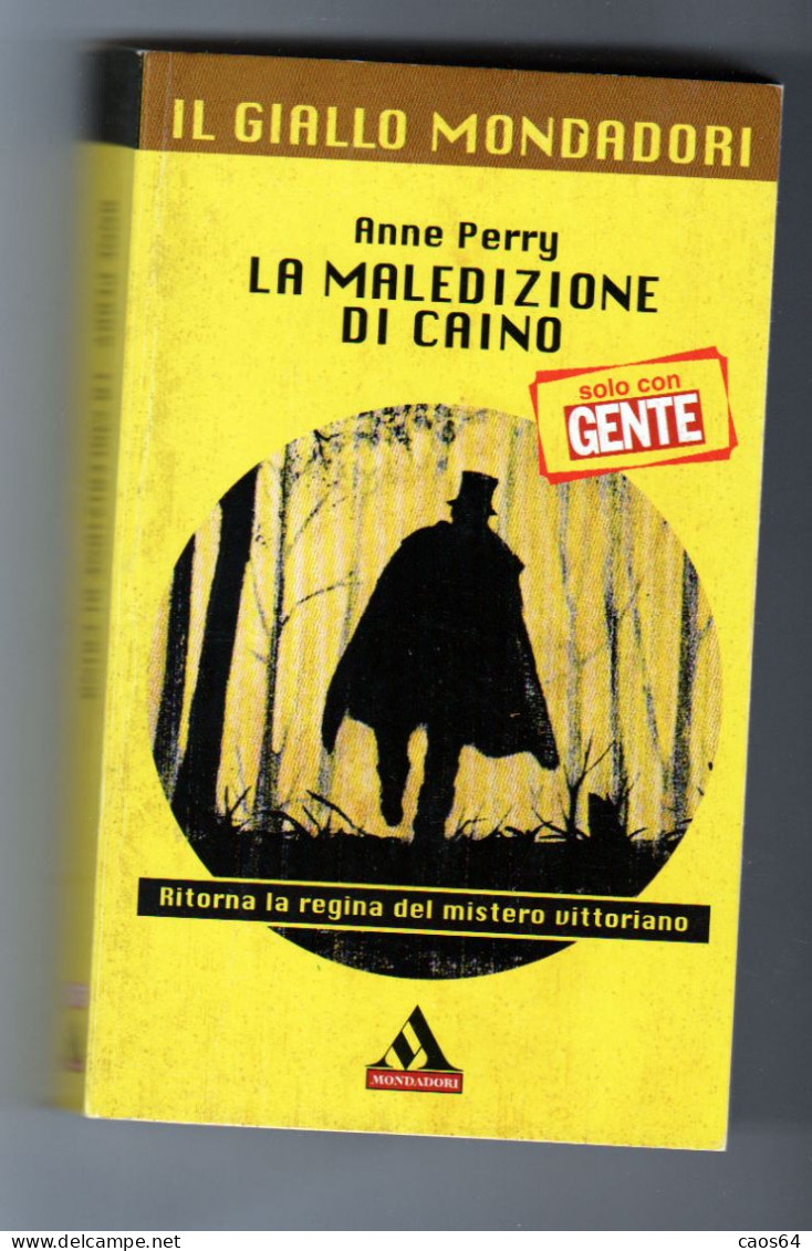 La Maledizione Di Caino Anne Perry Mondadori 2002 - Policiers Et Thrillers