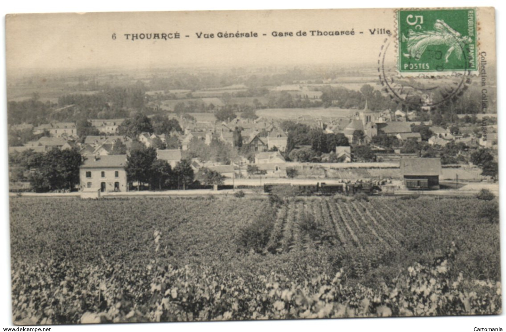 Thouarcé - Vue Générale - Gare De Thouarcé - Thouarce