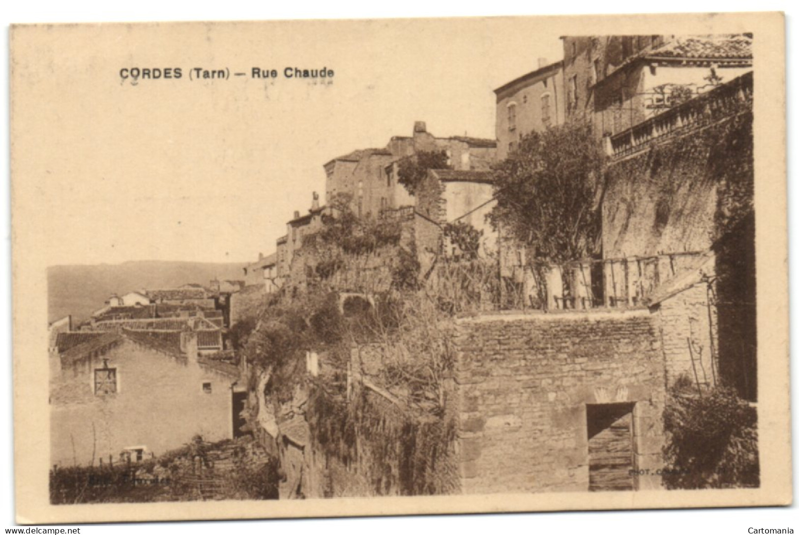 Cordes - Rue Chaude - Cordes