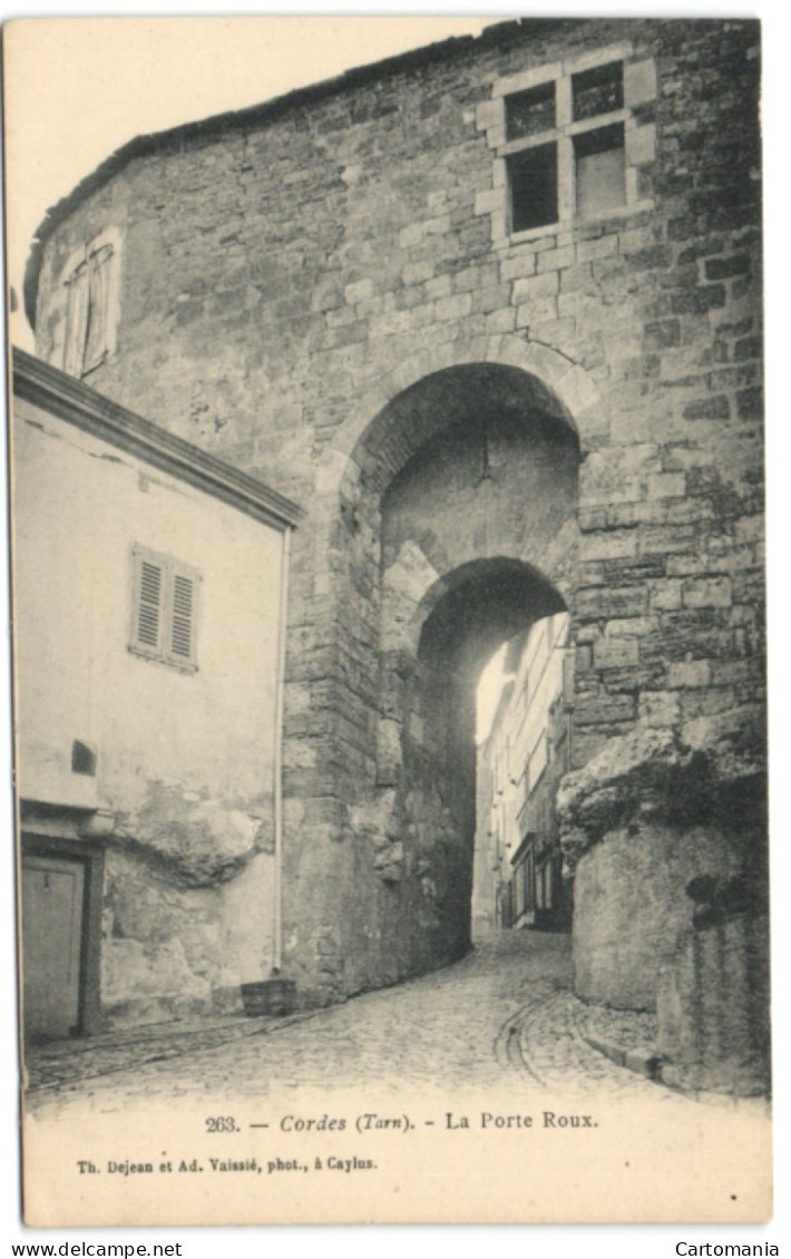 Cordes - La Porte Roux - Cordes