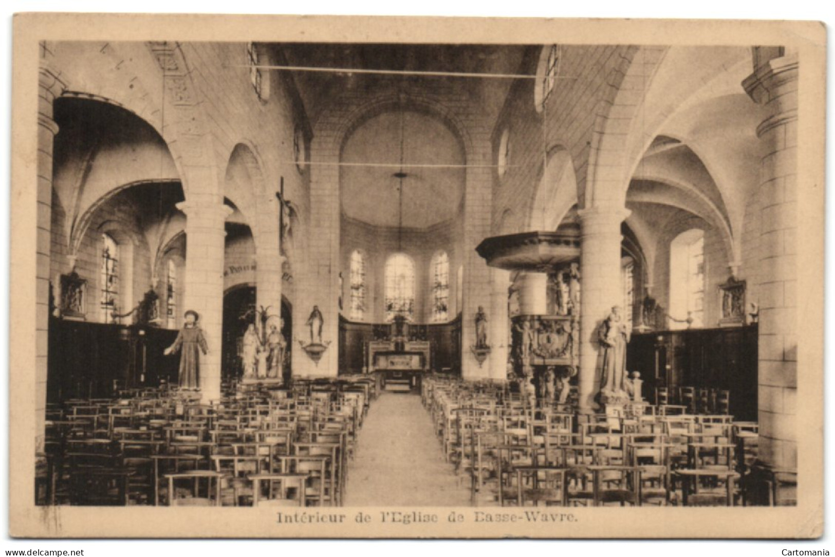 Intérieur De L'Eglise De Basse-Wavre - Waver