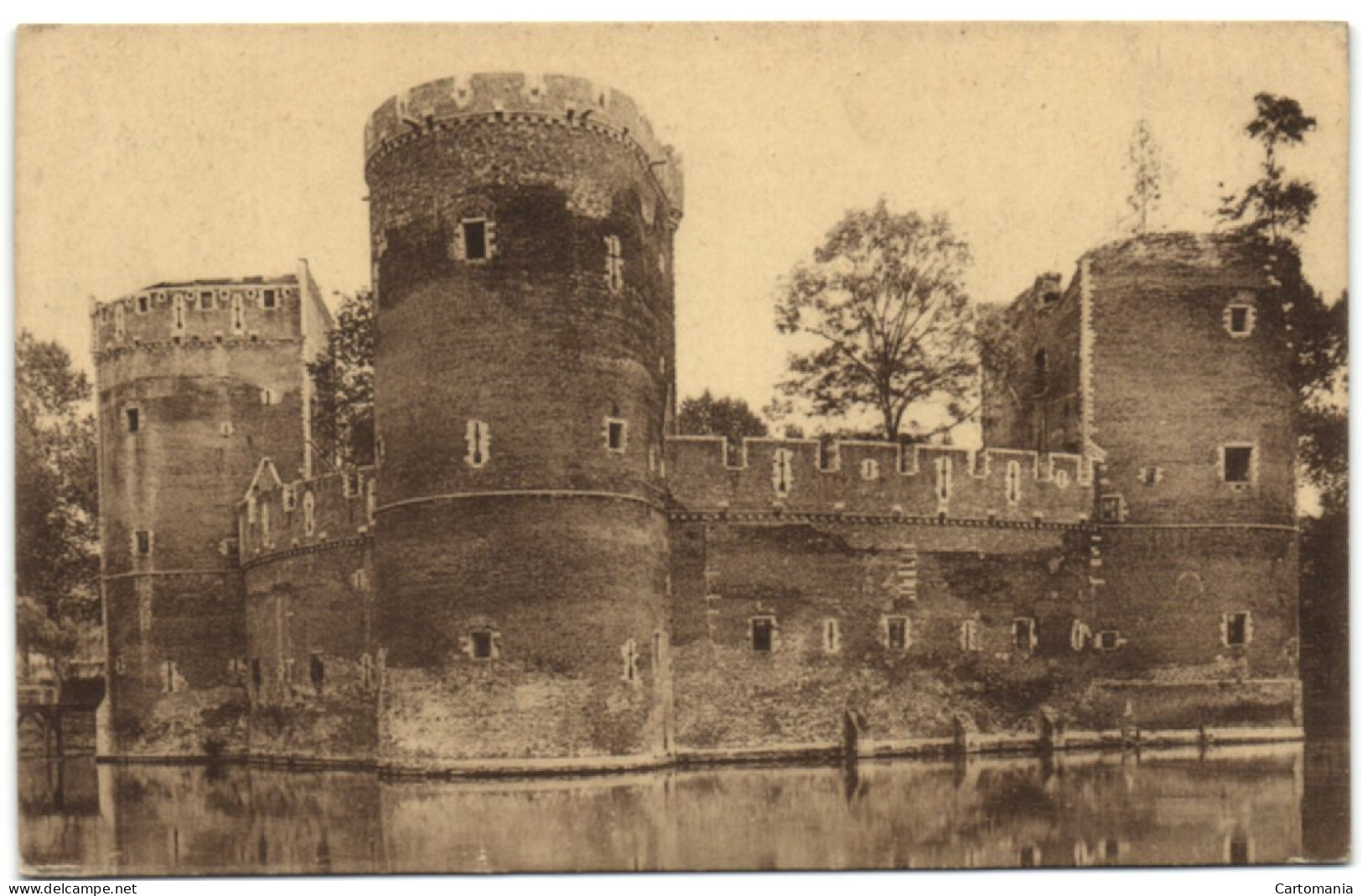 Le Château De Beesel Sa Restauration Est Entreprise à L'initiative De La Ligue Des Amis Du Château De Beersel - Beersel