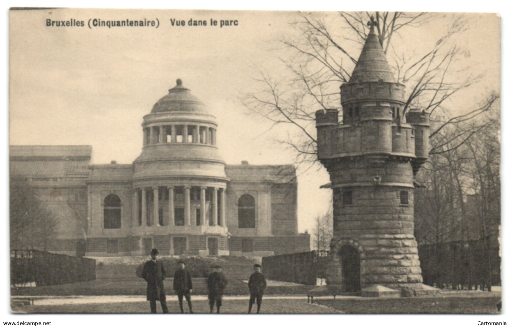 Bruxelles (Cinquantenaire) - Vue Dans Le Parc (Edit . Penoit - Bruxelles) - Brussel (Stad)