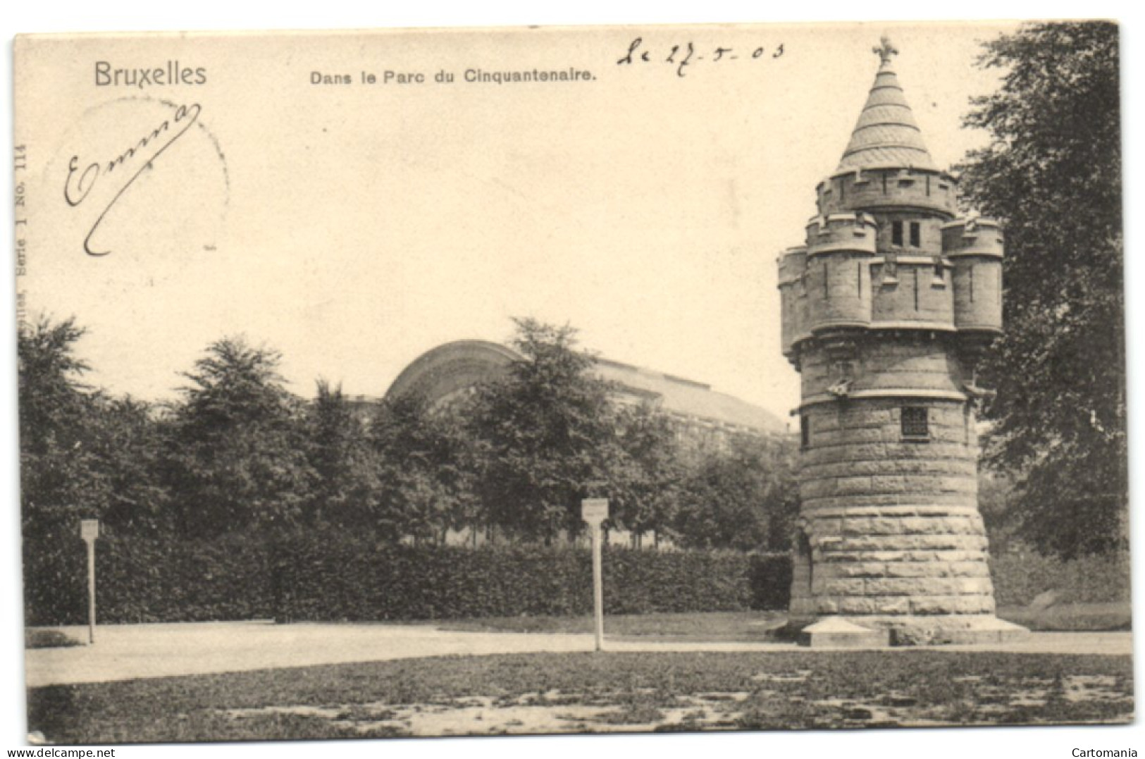 Bruxelles - Dans Le Parc Du Cianquentenaire (Nels Série 1 N° 114) - Brussel (Stad)