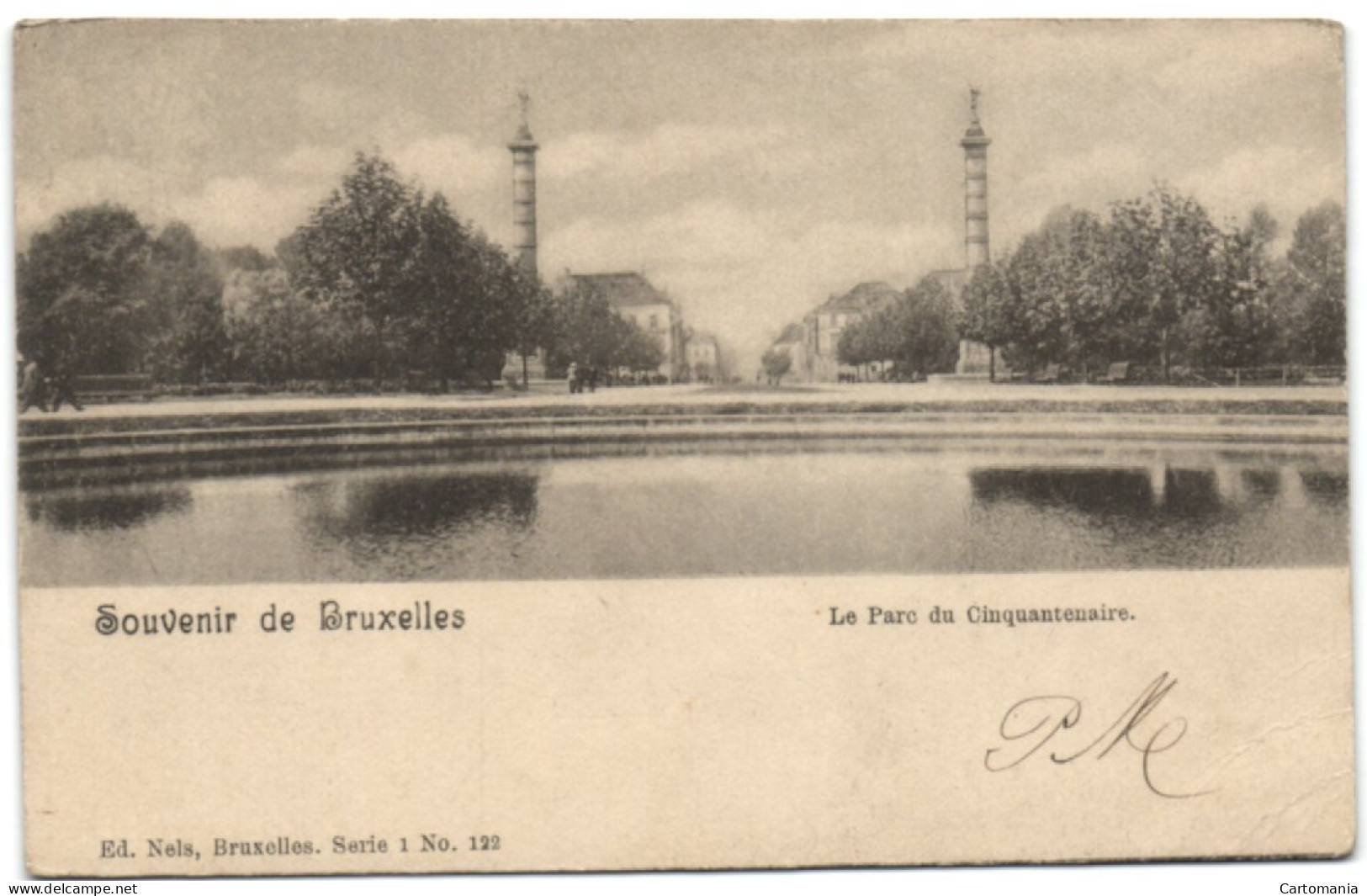 Souvenir De Bruxelles - Le Parc Du Cinquantenaire (Nels Séri E1 N° 122) - Brussel (Stad)