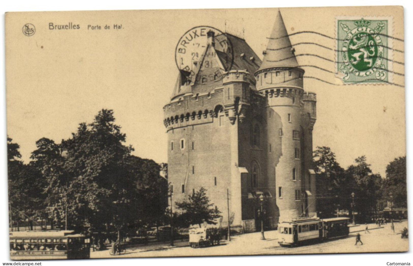 Bruxelles - Porte De Hal (Nels Série 1 N° 41) - St-Gilles - St-Gillis