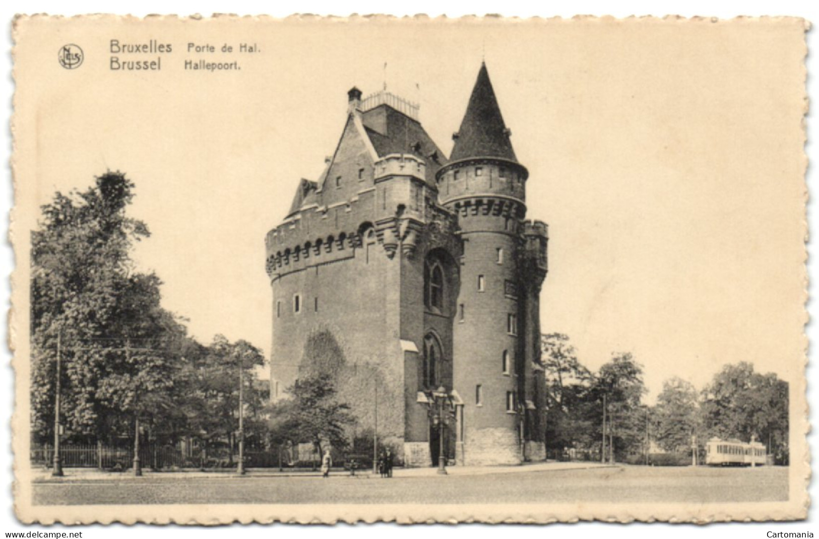 Bruxelles - Porte De Hal (Nels Série 1 N° 14) - St-Gilles - St-Gillis