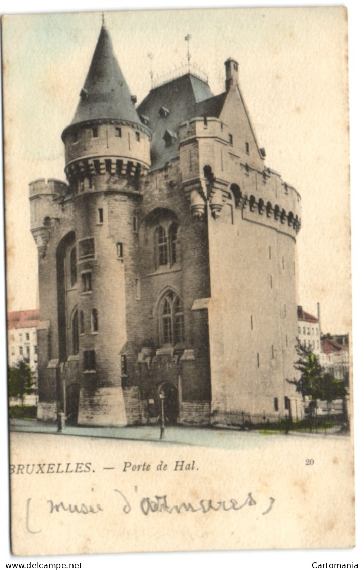 Bruxelles - Porte De Hal (Ed. Th. Van Den Heuvel - Bruxelles) - St-Gilles - St-Gillis