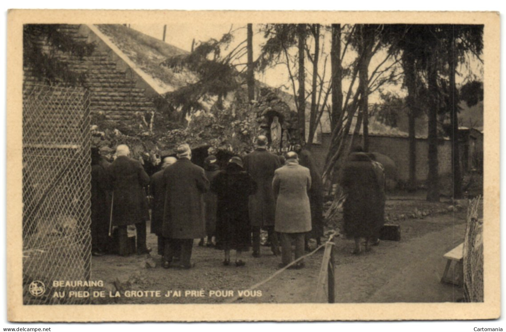 Beauraing - Au Pied De La Grotte J'ai Prié Pour Vous - Beauraing