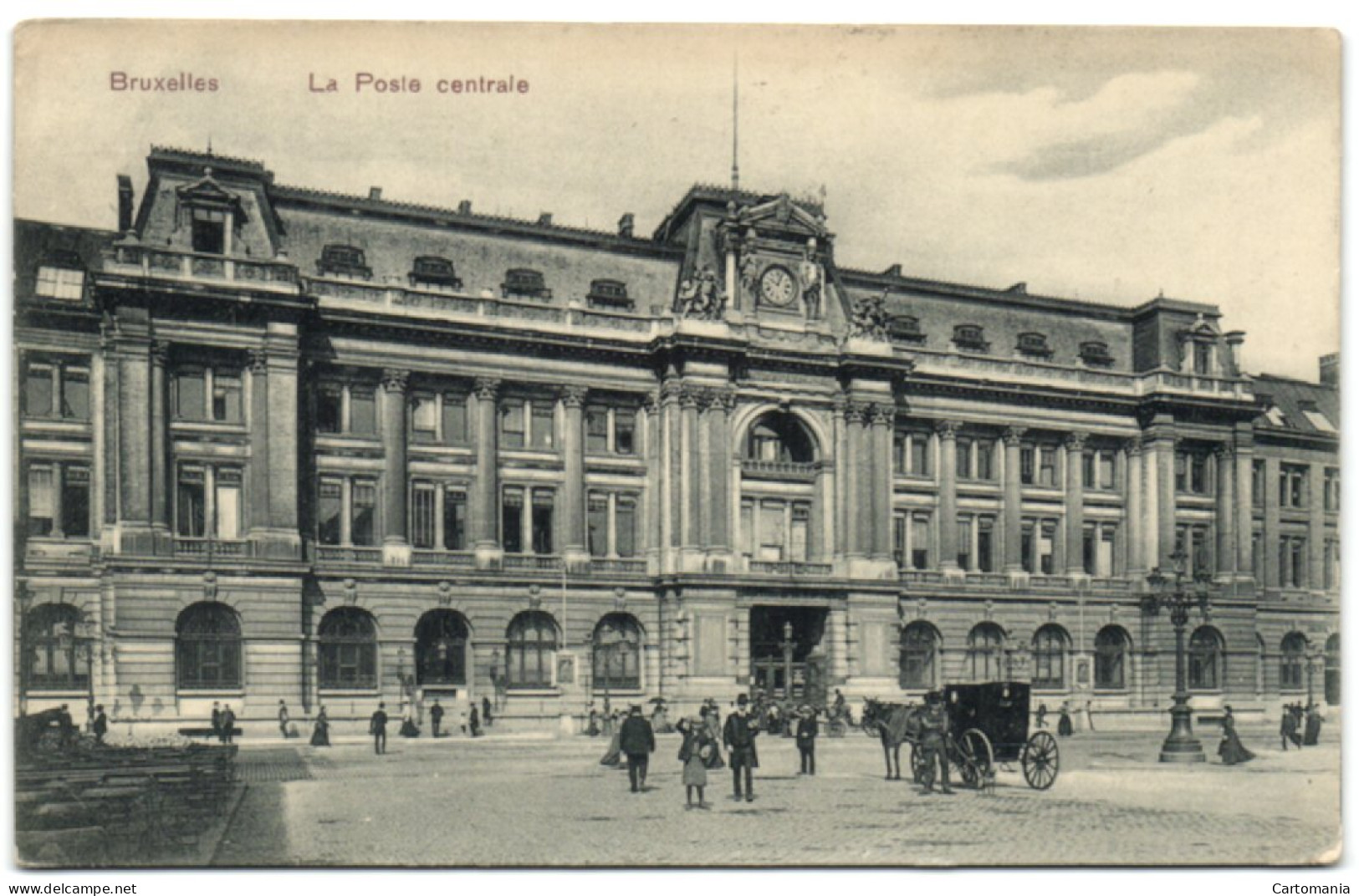 Bruxelles - La Poste Centrale - Brussel (Stad)