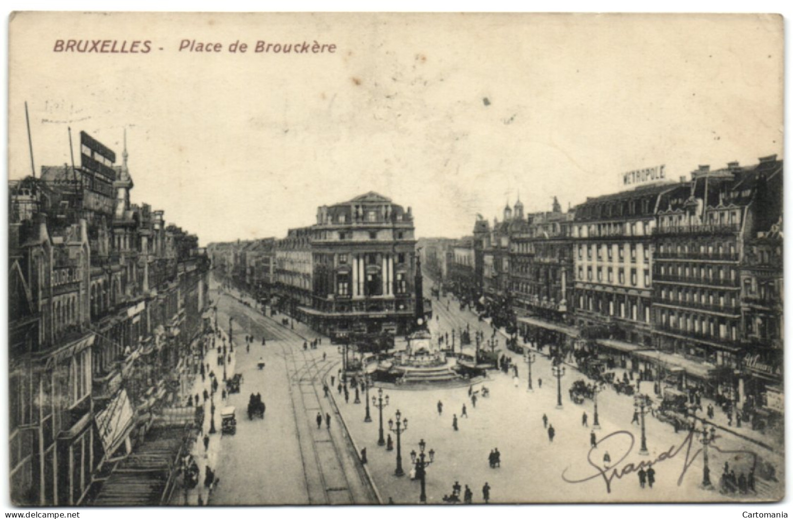 Bruxelles - Place De Brouckère - Brussel (Stad)