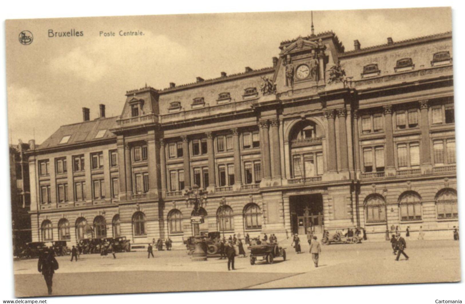 Bruxelles - Poste Centrale (Nels Série 20 N° 26) - Brussel (Stad)