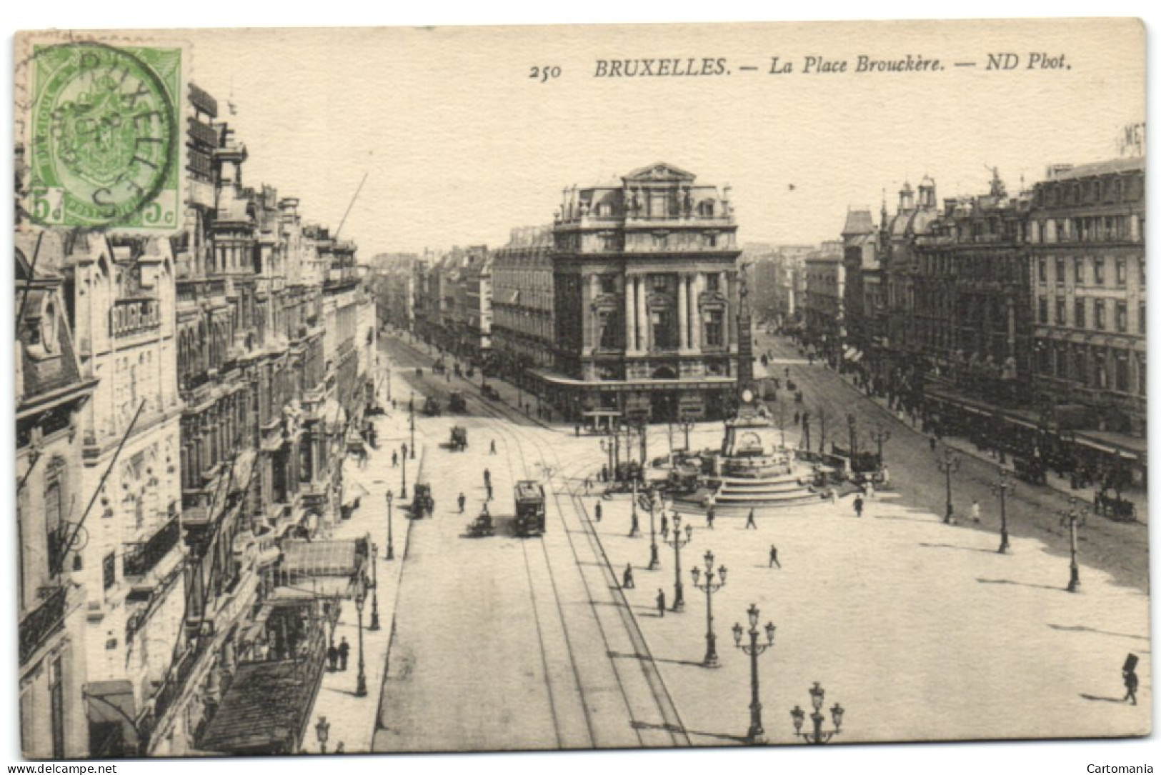 Bruxelles - La Place De Brouckère - Brussel (Stad)