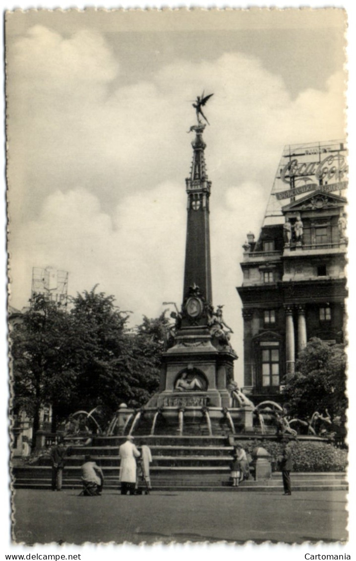 Bruxelles - Fontaien De Brouckère - Brussel (Stad)