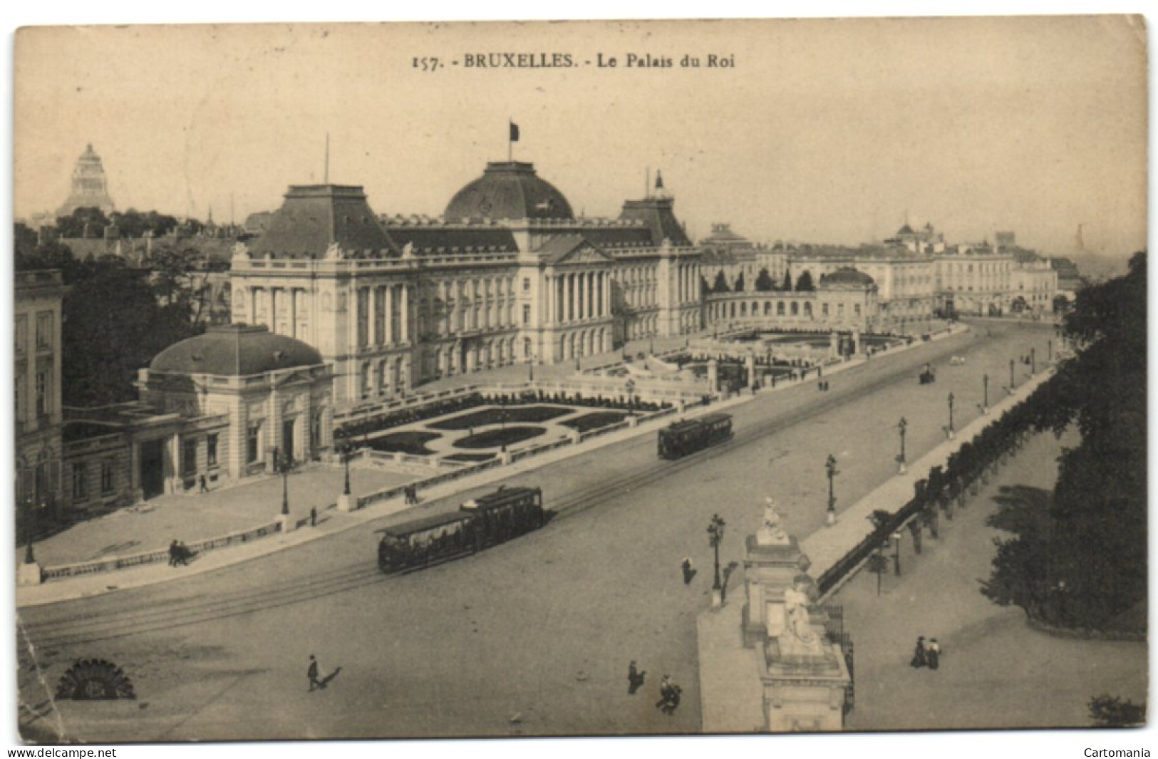 Bruxelles - Le Palais Du Roi (Tram) - Brussel (Stad)