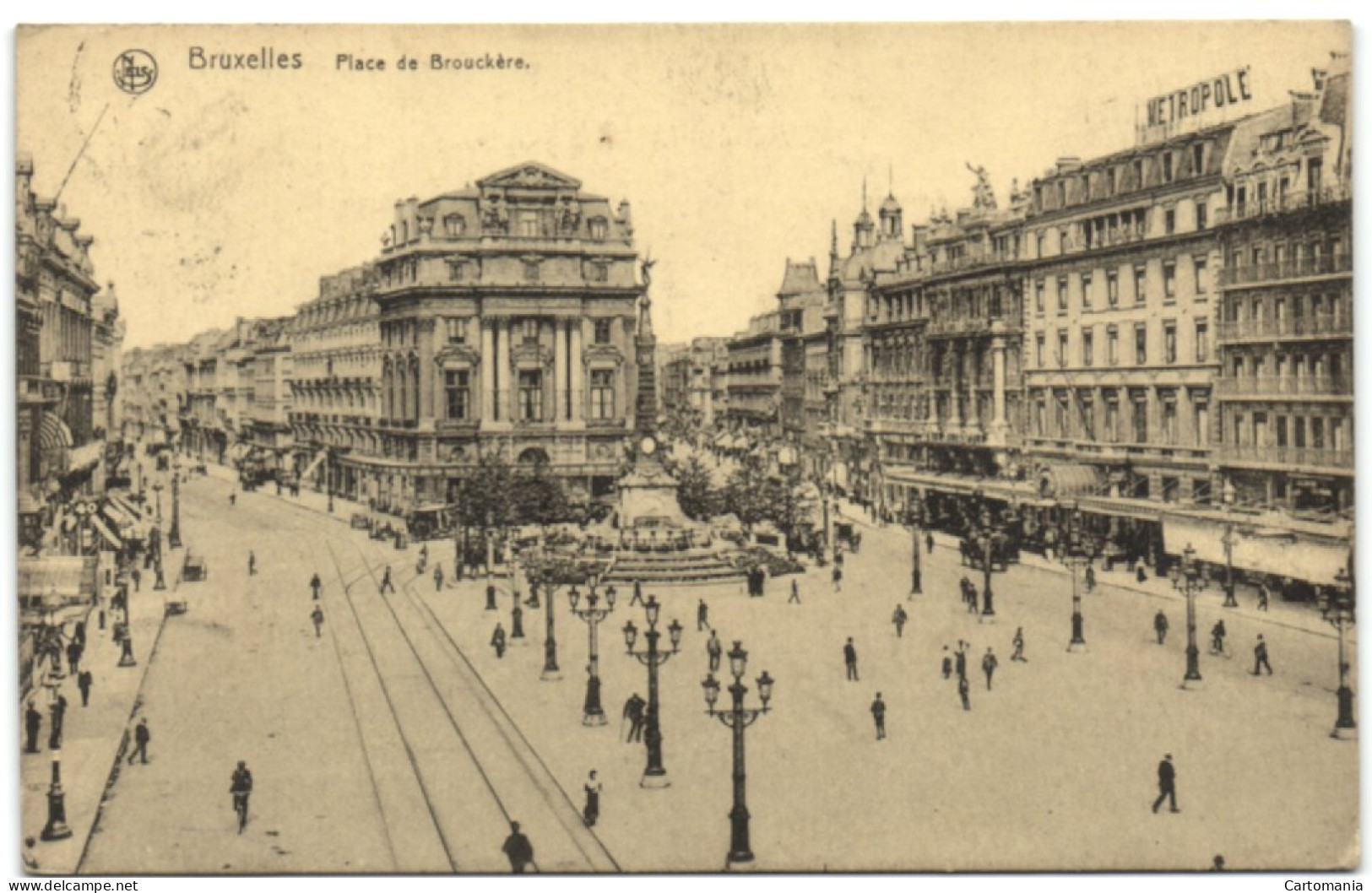 Bruxelles - Place De Brouckère (Nels Série 1 N° 29) - Brussel (Stad)