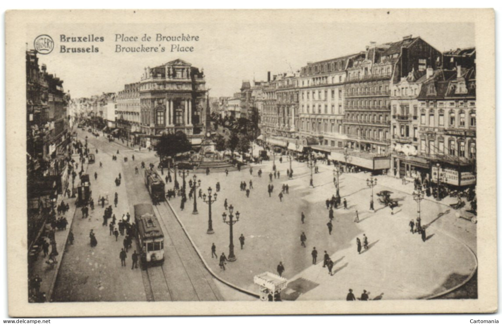 Bruxelles -  Place De Brouckère - Brussel (Stad)