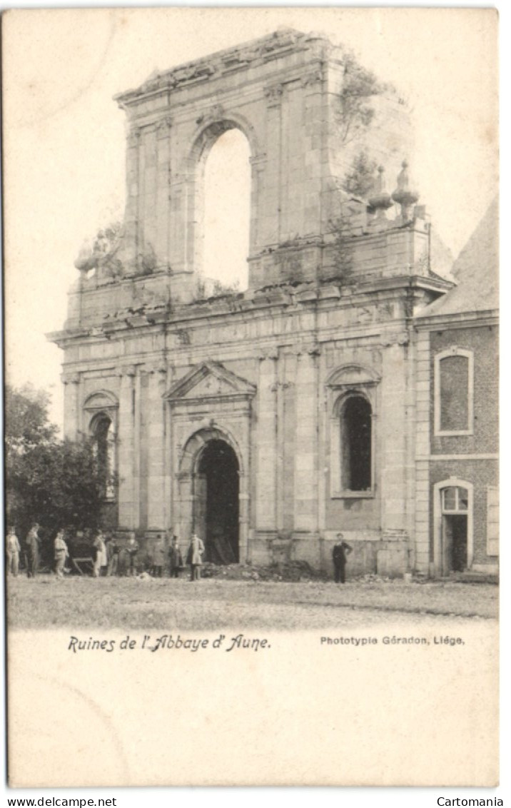 Ruines De L'Abbaye D'Aulne - Thuin