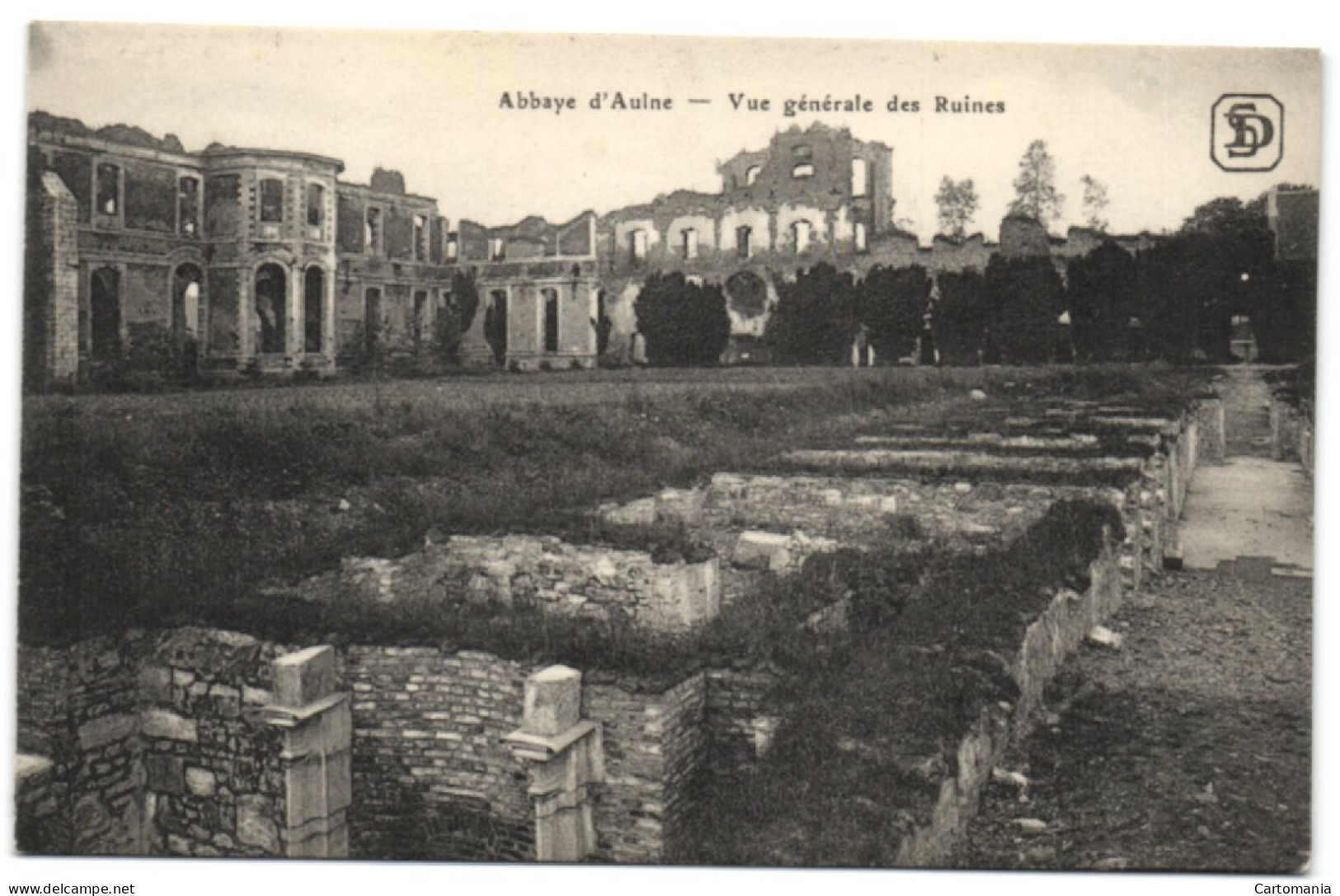 Ababye D'Aulne - Vue Générale Des Ruines - Thuin