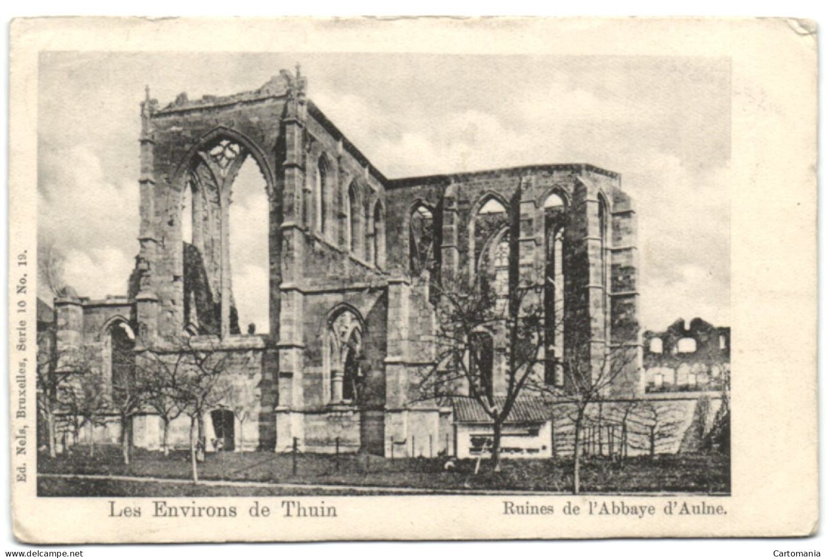 Les Environs De Thuin - Ruines De L'Ababye D'Aulne (Nels Série 10 N° 19) - Thuin