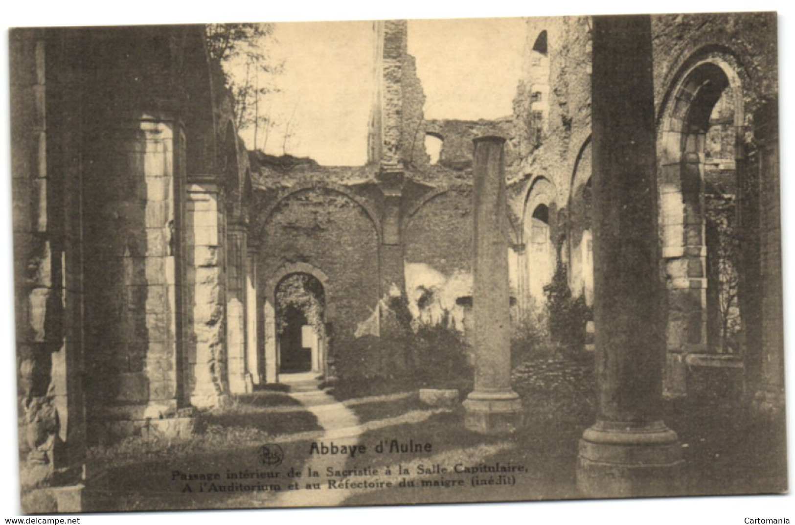 Ababye D'Aulne -  Passage Intérieur De La Sacristie à La Salle Capitulaire - Thuin