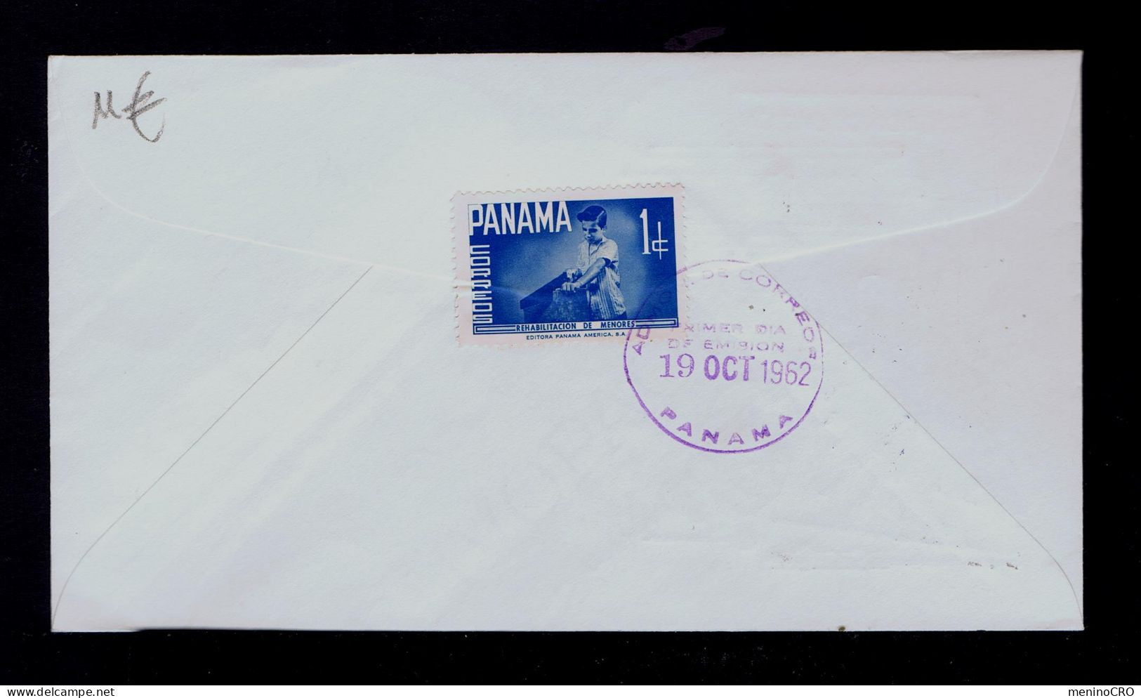 Gc8056 PANAMÁ Cosmos "GLEEN -1st Americano On Space 20-02-1962" USA Mailed 1962 - América Del Norte